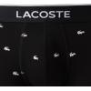 imageLacoste mens Cotton Stretch Mini Croc Print Boxer Briefs 3pack Amazon ExclusivesBlack