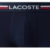 imageLacoste mens Cotton Stretch Tricolor Waistband Boxer Briefs 3pack Amazon ExclusivesNavy Blue