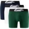 imageLacoste mens Cotton Stretch Big Croc Print Boxer Briefs 3pack Amazon ExclusivesGreenWhiteNavy Blue