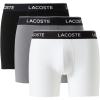 imageLacoste mens Cotton Stretch Essentials Boxer Briefs 3pack Amazon ExclusivesBlackWhiteLead Grey