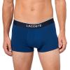 imageLacoste Mens Cotton Stretch Mini Croc Print Trunks 3packKhaki GreenGreyBlue