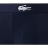 imageLacoste mens Cotton Stretch Big Croc Print Trunks 3packNavy BlueWhiteDove GreyDeep Ocean