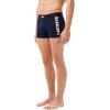imageLacoste mens Cotton Stretch Big Croc Print Trunks 3packNavy BlueWhiteDove GreyDeep Ocean