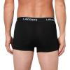 imageLacoste mens Cotton Stretch Essentials Trunks 3pack Amazon ExclusivesBlackWhiteCaptainGreen