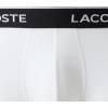 imageLacoste mens Cotton Stretch Essentials Trunks 3pack Amazon ExclusivesBlackWhiteLead Grey