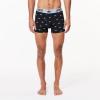 imageLacoste mens Cotton Stretch Print Animation Trunks 3packBlackNavyWhite