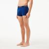 imageLacoste mens Cotton Stretch Tricolor Waistband Trunks 3packNavyRedBlue