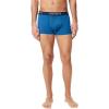 imageLacoste mens Cotton Stretch Tricolor Waistband Trunks 3packRoyal BlueLight BlueGrey