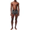 imageLacoste mens Cotton Stretch Print Animation Trunks 3packBlackWhite