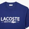 imageLacoste Mens Cotton Logo TeeBlue