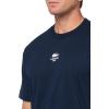 imageLacoste Mens Cotton Logo TeeNavy Blue Rubber Print