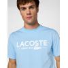 imageLacoste Mens Cotton Logo TeeOverview Blue