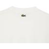 imageLacoste Mens Cotton Logo TeeWhite Rubber Print