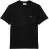 imageLacoste Mens Cotton TShirt with Breast PocketBlack Pocket