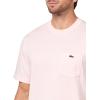 imageLacoste Mens Cotton TShirt with Breast PocketFlamingo