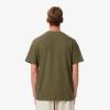 imageLacoste Mens Cotton TShirt with Breast PocketKhaki Pocket