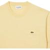 imageLacoste Mens Cotton TShirt with Breast PocketSoleil Chine Pocket