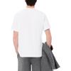 imageLacoste Mens Cotton TShirt with Breast PocketWhite Pocket