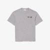 imageLacoste Mens Crew Neck Short Sleeve Classic Fit Graphic TShirtGrey Animated