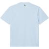 imageLacoste Mens Crew Neck Short Sleeve Classic Fit Graphic TShirtRill Blue Branding