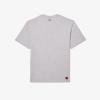 imageLacoste Mens Crew Neck Short Sleeve Classic Fit Graphic TShirtSilver Chine