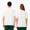 imageLacoste Mens Crew Neck Short Sleeve Classic Fit Graphic TShirtWhite