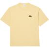 imageLacoste Mens Crew Neck Short Sleeve Loose Fit Classic TShirtSoleil Chine