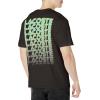 imageLacoste Mens Crew Neck Short Sleeve Relaxed Fit Graphic TShirtBlack Back Graphic