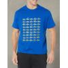 imageLacoste Mens Crew Neck Short Sleeve Relaxed Fit Graphic TShirtCobalt Mini Crocs