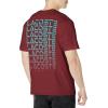 imageLacoste Mens Crew Neck Short Sleeve Relaxed Fit Graphic TShirtZin Back Graphic