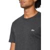 imageLacoste Mens Regular Fit Heavy Jersey TShirtBitume Neps