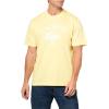 imageLacoste Mens Crew Neck Short Sleeve Classic Fit Graphic TShirtYellow Branding