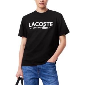 imageLacoste Mens Cotton Logo TeeBlack