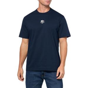 imageLacoste Mens Cotton Logo TeeNavy Blue