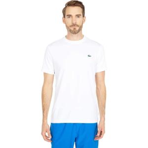 imageLacoste Mens Sport Slim Fit Breathable Piqu Sport TShirtWhite