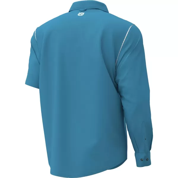 Husqvarna Fishing Shirt, Small, Blue