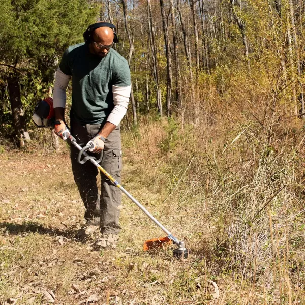 Husqvarna 324L 4-Cycle 18" Cutting Path Gas String Trimmer,Orange
