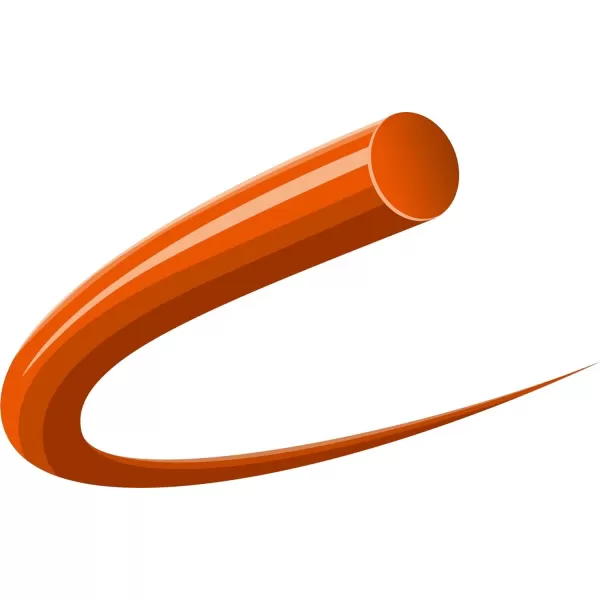 Husqvarna 529337011 095" x 140' TrimForce Round Trimmer line, Orange