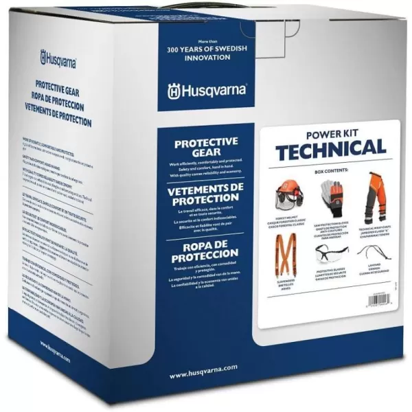 Husqvarna 531307180 Chain Saw Protective Apparel Powerkit, Professional