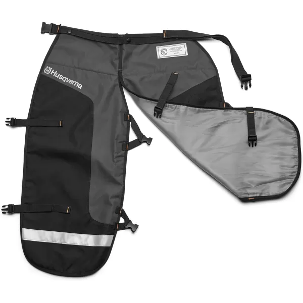 Husqvarna 587160702 Chain Saw Chaps Protective Functional Leg Wear,Black