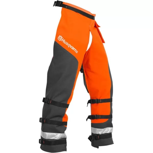 Husqvarna 587160702 Chain Saw Chaps Protective Functional Leg Wear,Black