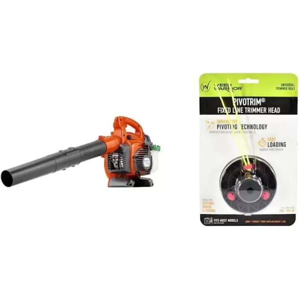 Husqvarna 952711925 125B 28cc 2-Cycle 470 CFM 170 MPH Handheld Gas Blower, Orange