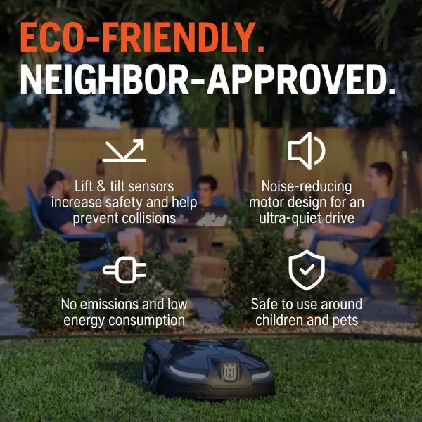 Husqvarna Automower 430X Automatic Robotic Lawn Mower with GPS Assisted Navigation, Self Installation and Ultra-Quiet Smart Mowing Technology for Medium to Large Yards 