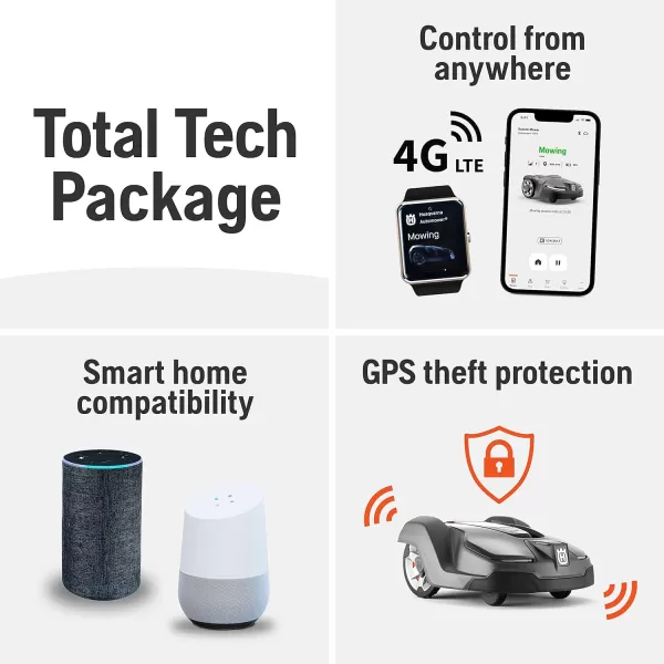 Husqvarna Automower 430X Automatic Robotic Lawn Mower with GPS Assisted Navigation, Self Installation and Ultra-Quiet Smart Mowing Technology for Medium to Large Yards 