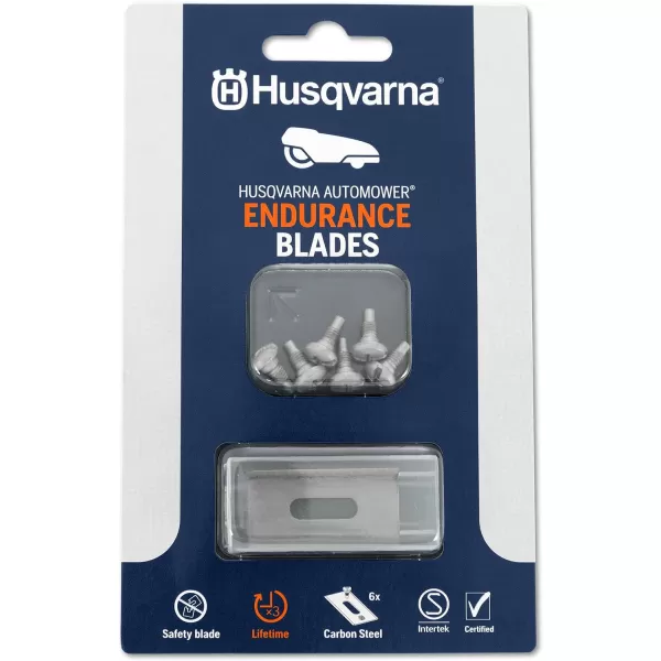 Husqvarna Automower Blades, Orange/Gray