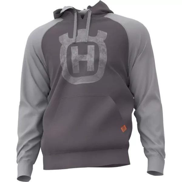 Husqvarna Pullover Hoodie, Small, Gray