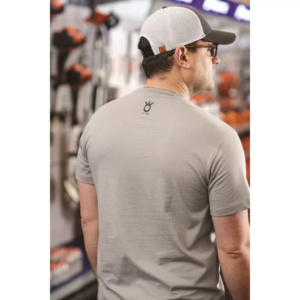 Husqvarna mens Flat Vandra Hat, Gray, One Size US