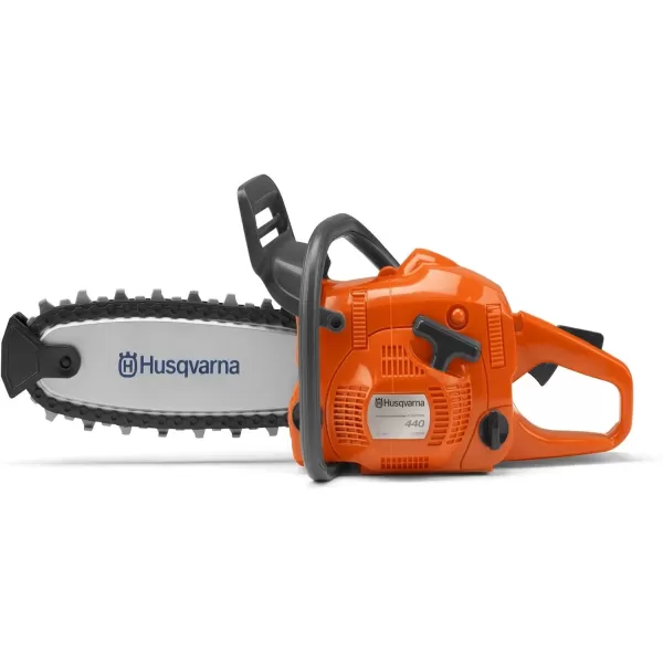 imageHusqvarna Toy Chainsaw with Realistic Sounds and Rotating Chain Chainsaw Toy for Kids Ages 3 and Up440