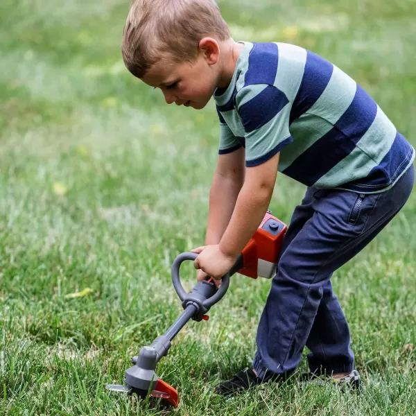 imageHusqvarna Toy Trimmer with Realistic Sounds and LightUp Trimmer Line Toy Weed Eater for Kids Ages 3 and UpToy TrimmerOld