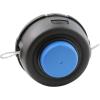 imageHusqvarna 537388101 Universal T35 Tap Advance Straight Shaft String Trimmer Head Prewound With 095Inch Line BlueBlackTrimmer Head